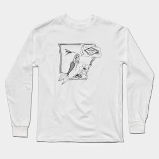 Arkansas Mermaid Long Sleeve T-Shirt